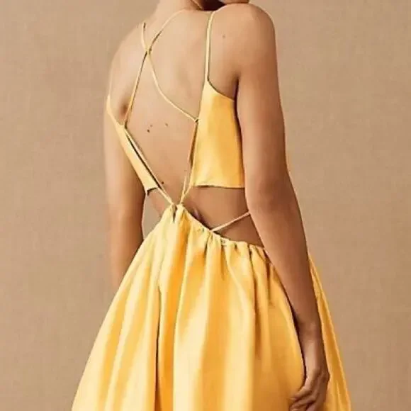 NWT BHLDN Anthropologie Helen O'Connor Super Nova Dress Gown Bridal 6 Bride - Picture 4 of 9